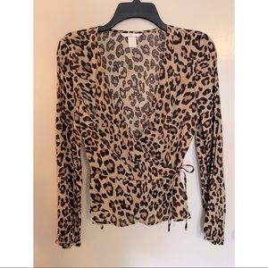 Leopard blouse